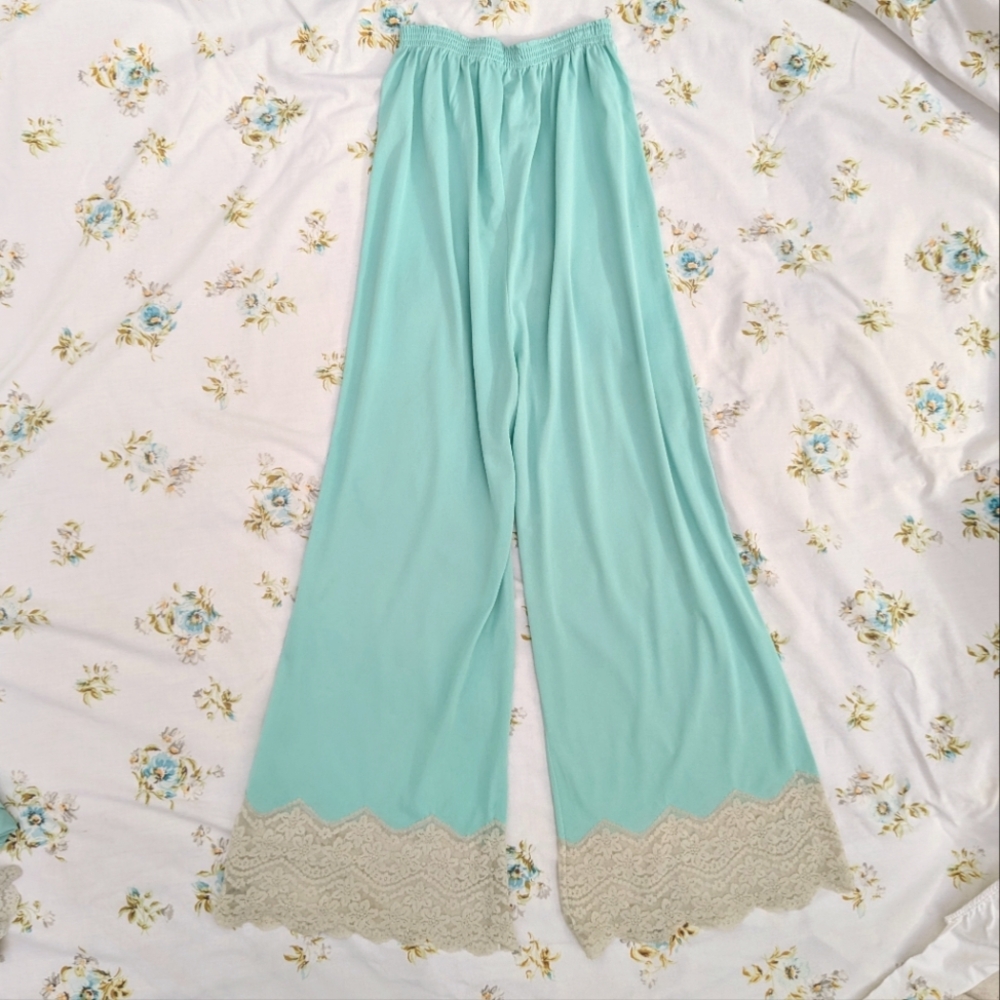 VTG 70s Blue Lounge set - Picture 4 of 10